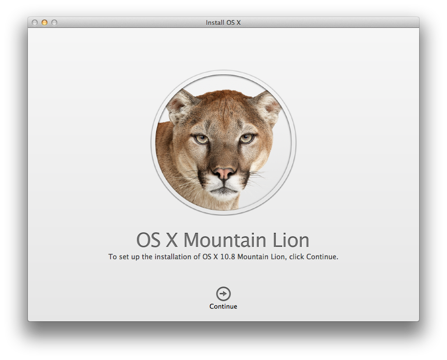 Mountain Lion Installer
