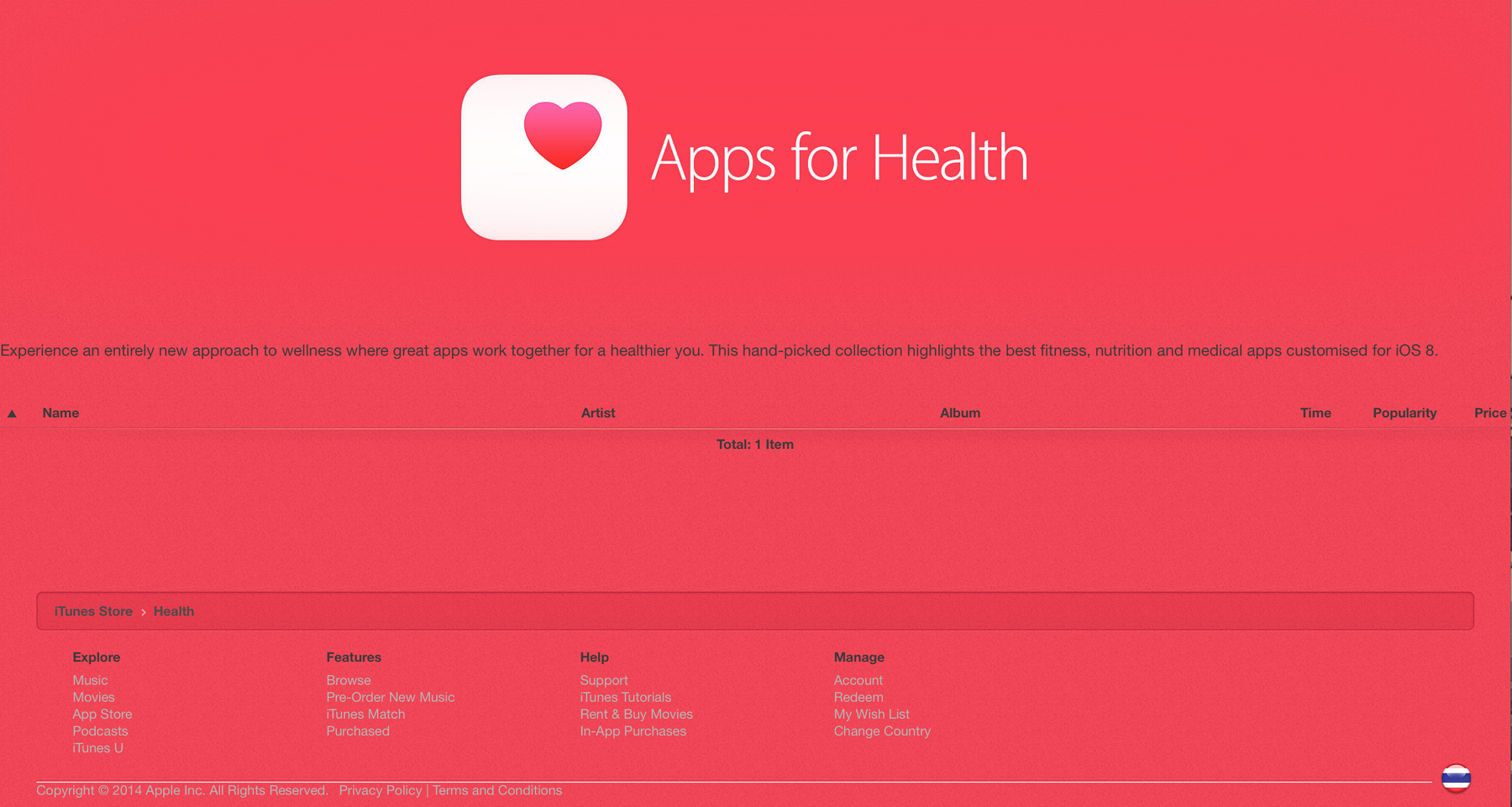 Apps for Health