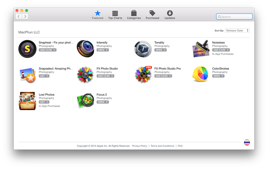 Mac App Store - Macphun