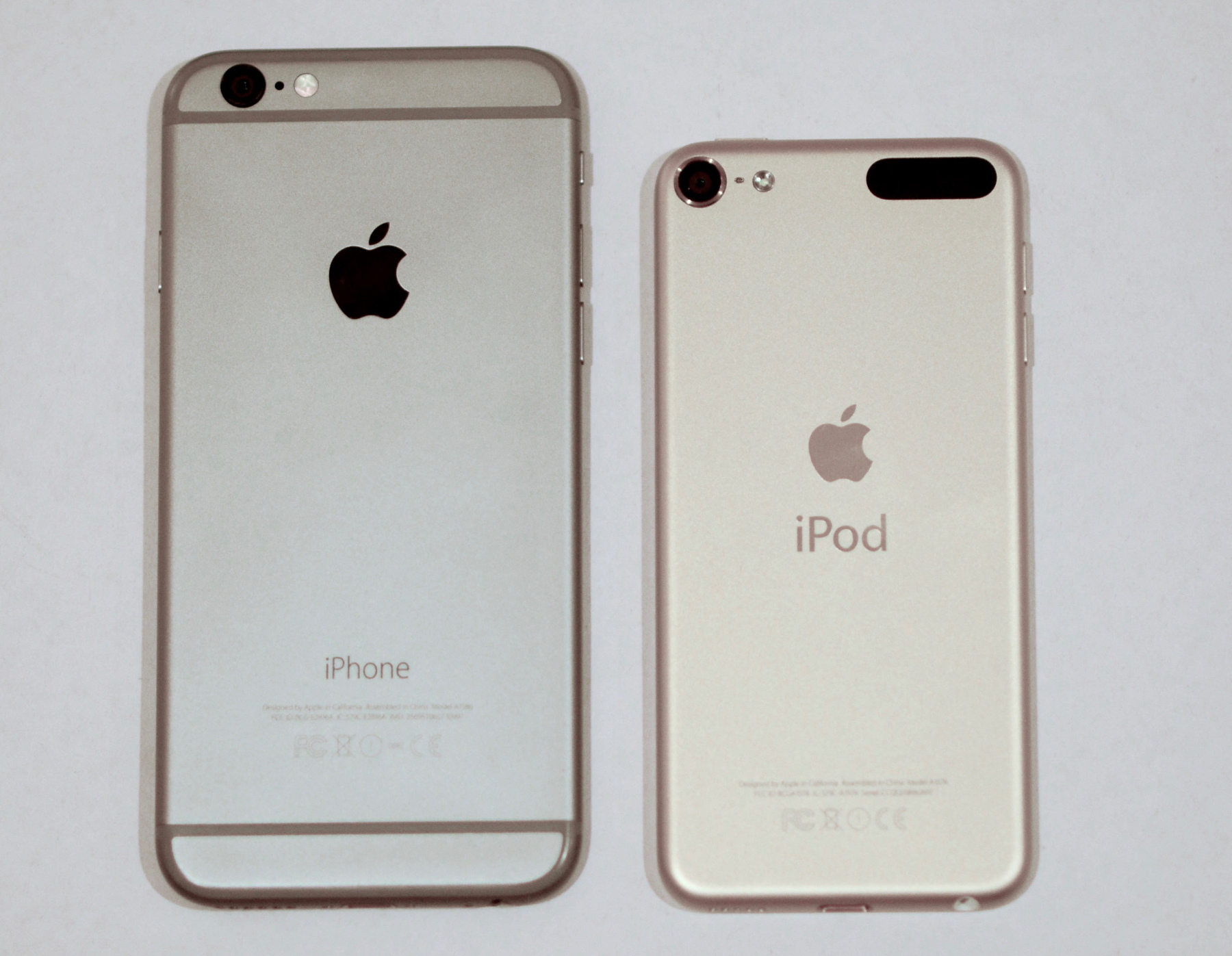 iPhone 6 and iPod touch