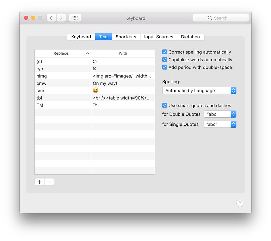 how to add a shortcut for section symbol mac
