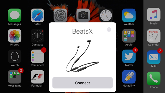 BeatsX pairing
