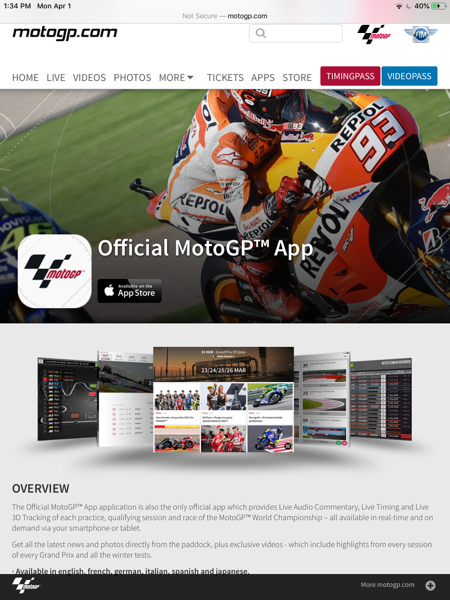MotoGP pages