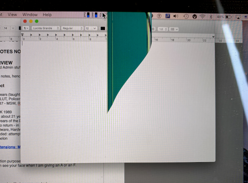 Mac screen