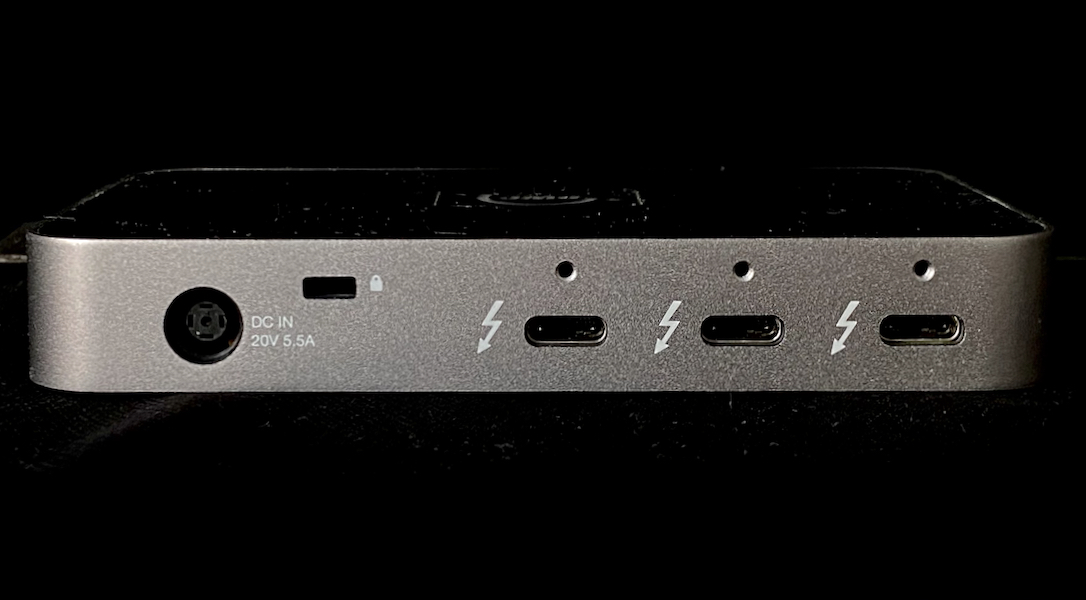 OWC Thunderbolt Hub ports