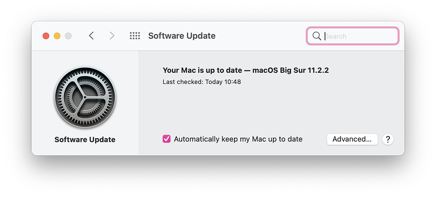 Updating macOS