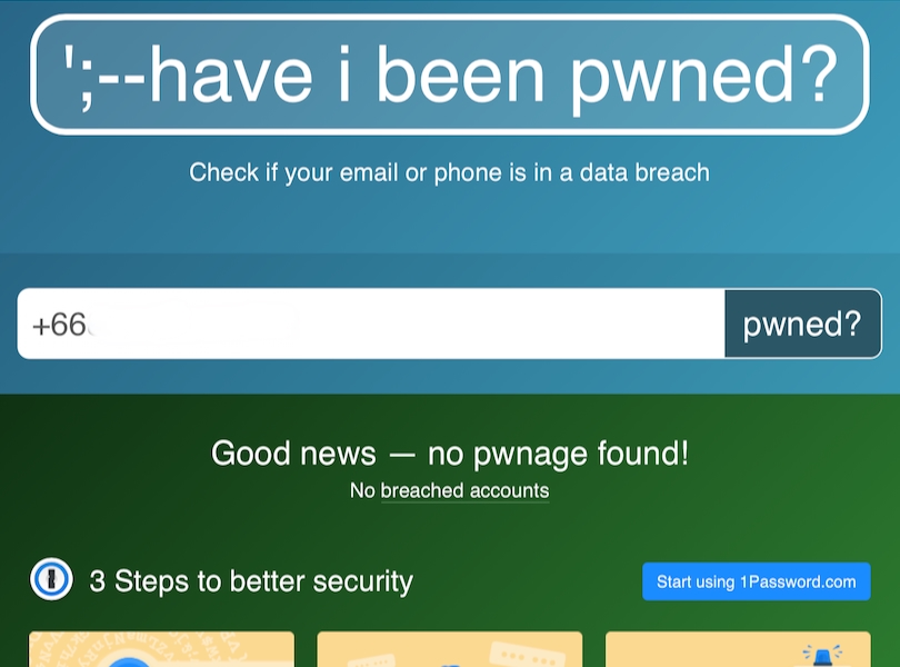 Have I been Pwned