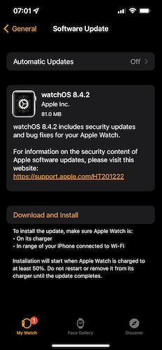 Apple updates