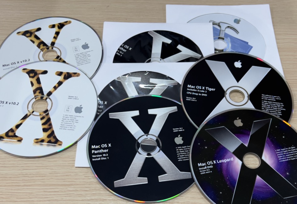 OS X versions