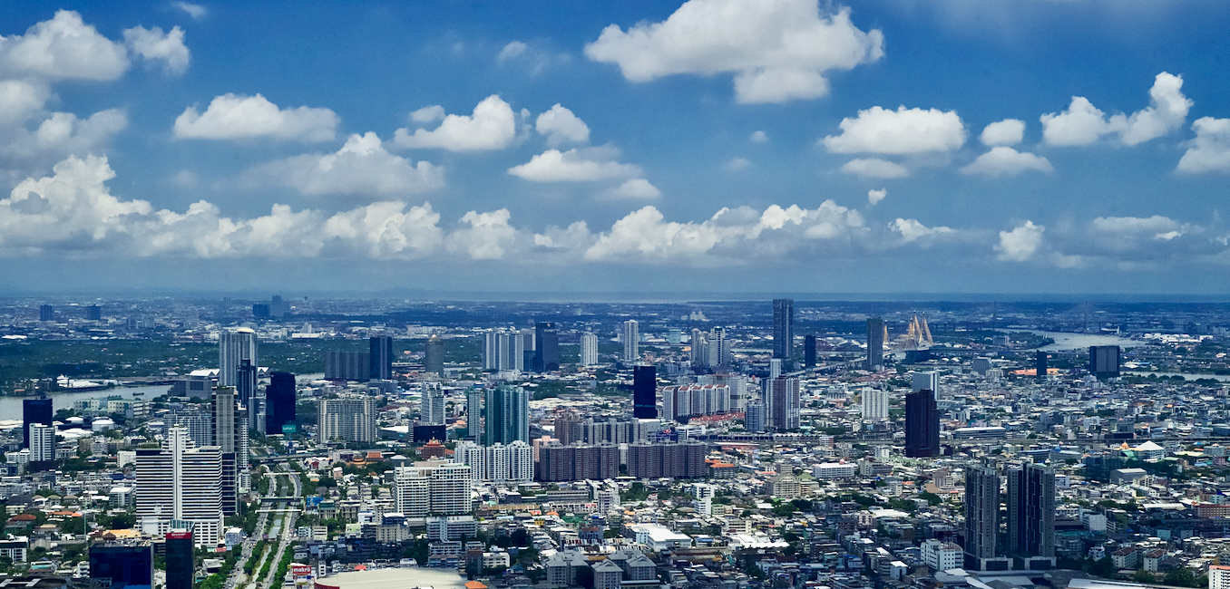 wide view of Bkk
