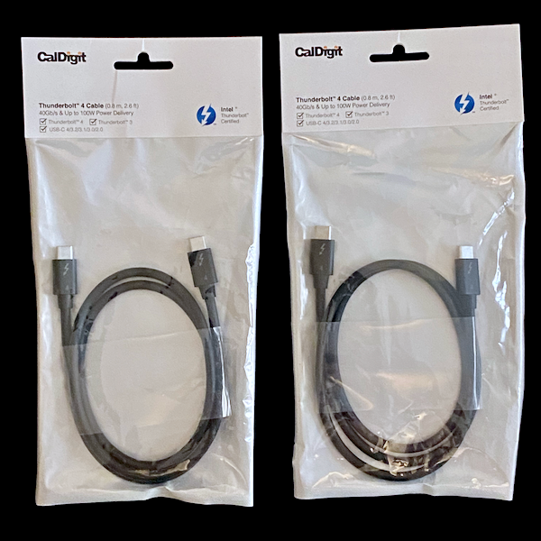 Thunderbolt 4 cables
