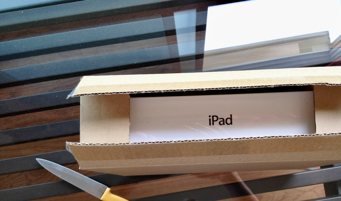 iPad arrival