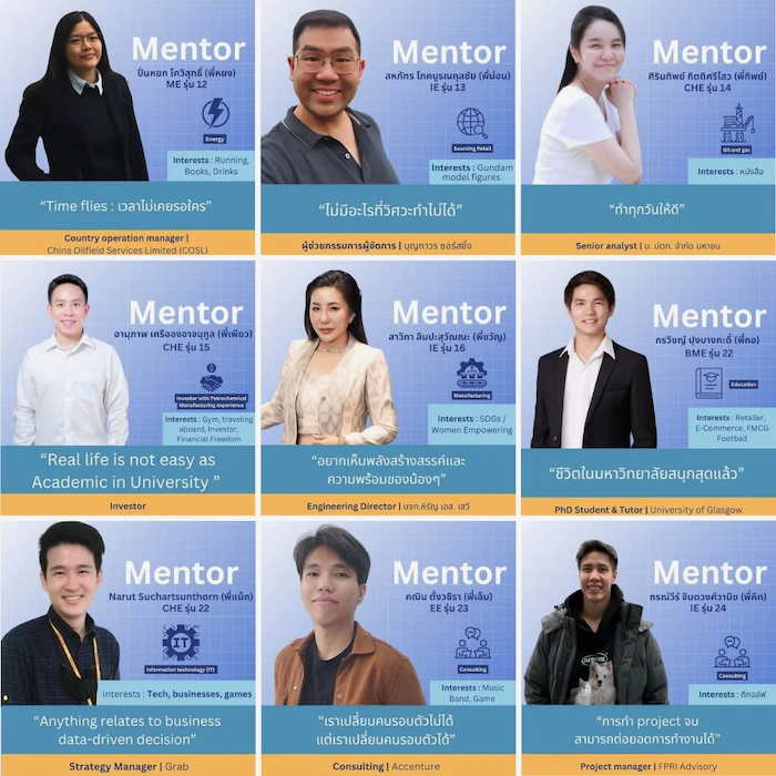 EGMU mentors