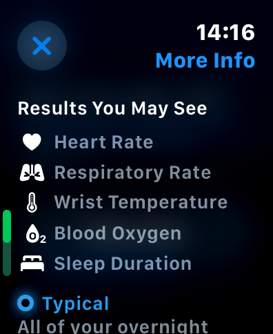 Vitals app