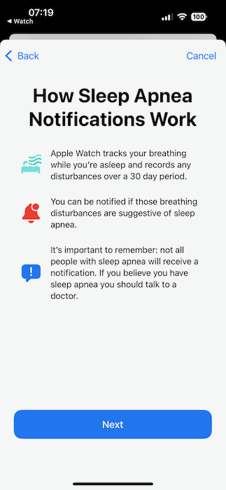 Sleep apnea