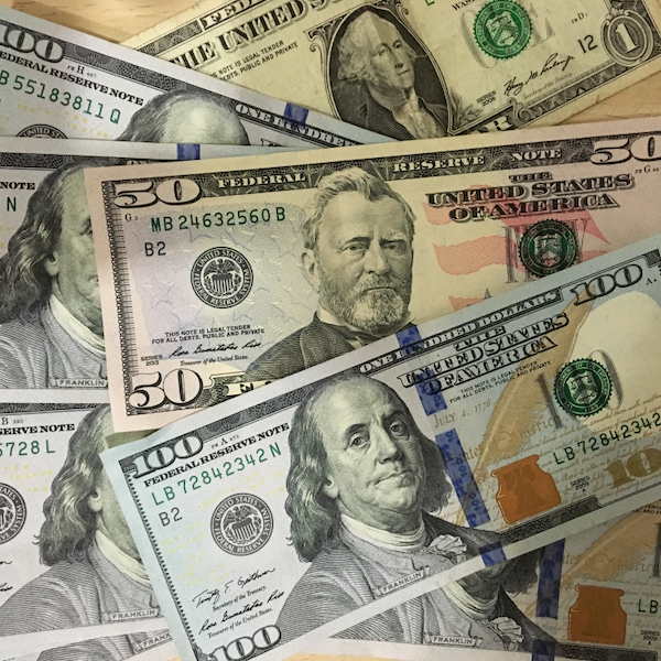 money - $$