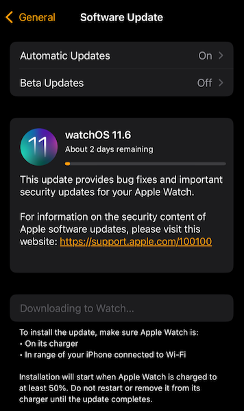 OS updates