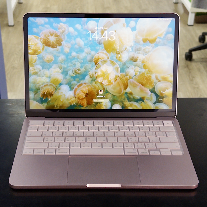 Pink MacBook Neo