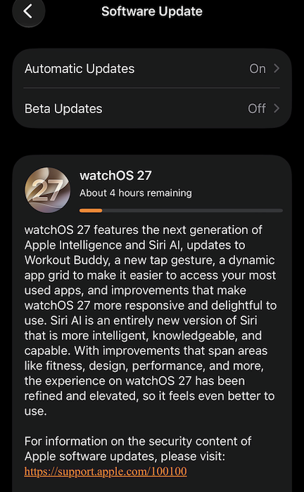 updating