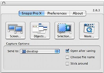 SnapZ Pro X screenshot