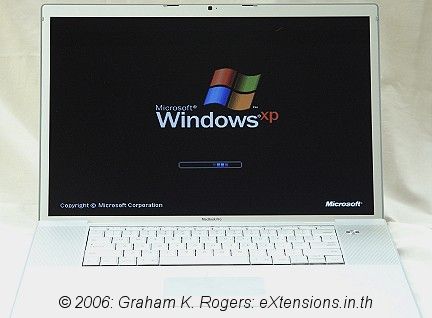 how to install windows xp on macbook pro