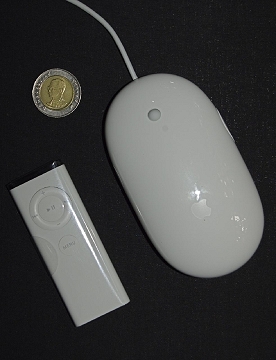 iMac remote and mouse