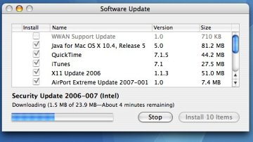 Updates to Software