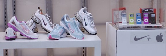 The Nike Airplus range plus iPods