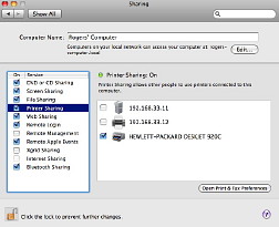 printer sharing