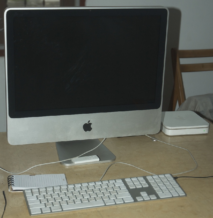 iMac ready for work