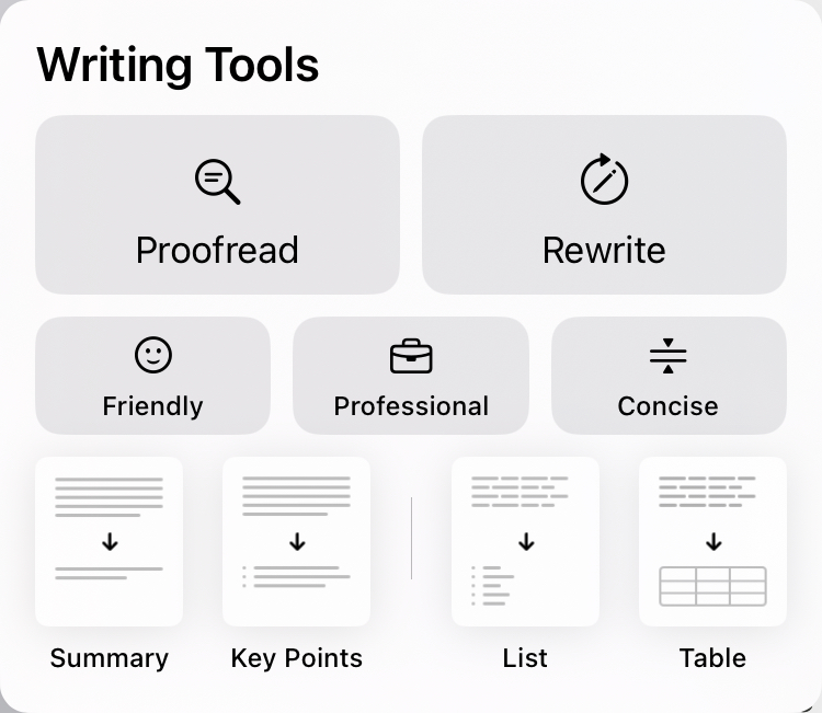 AI Writing Tools