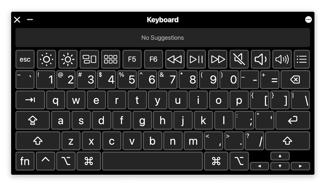 Keyboard shortcuts - previous