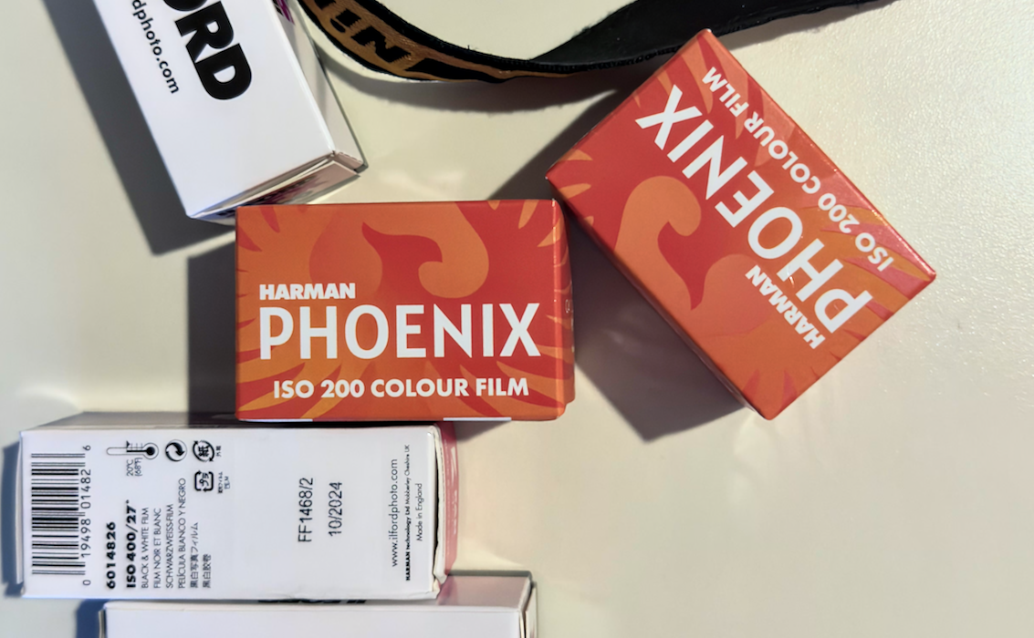 Harman Phoenix and other Ilford films