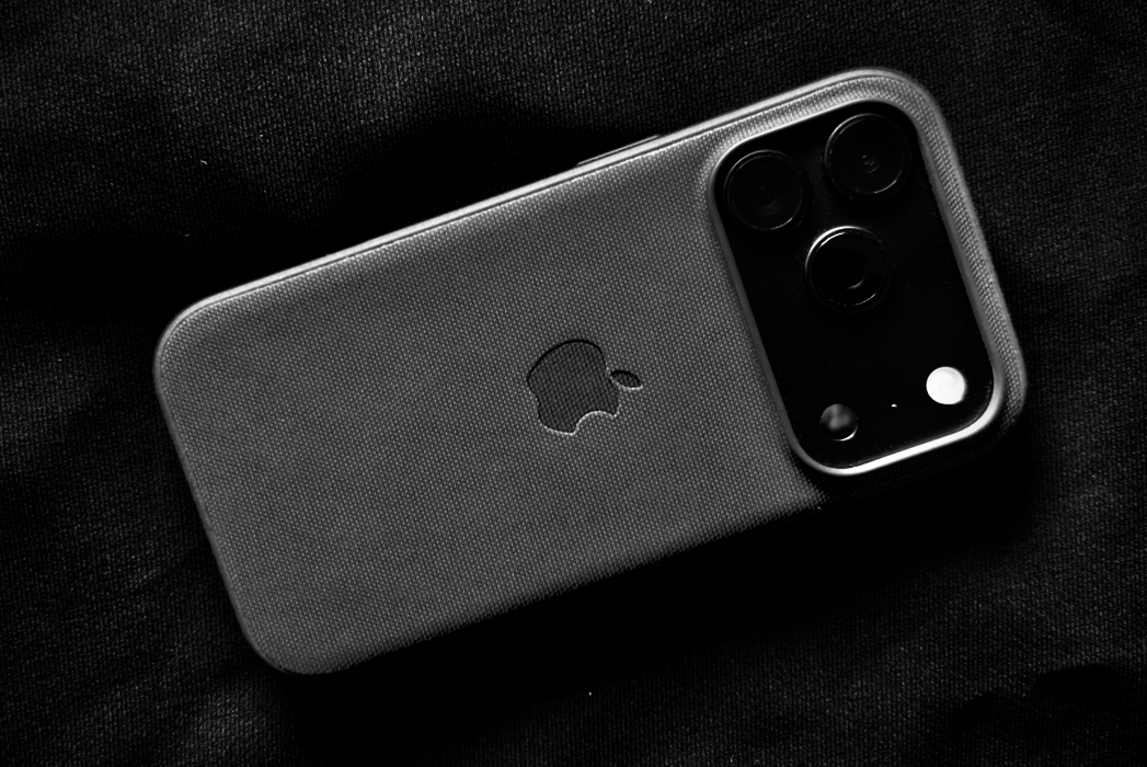 iPhone 17 Pro and TechWoven case