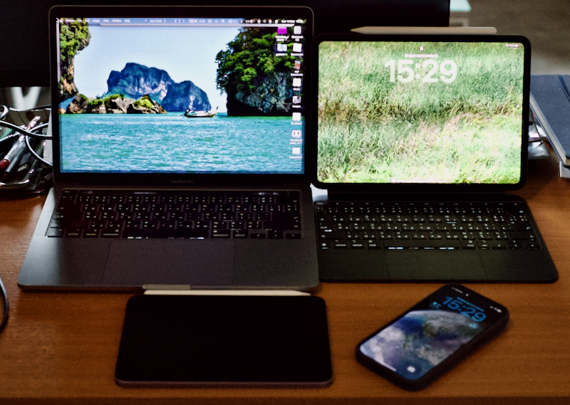 updated Apple devices