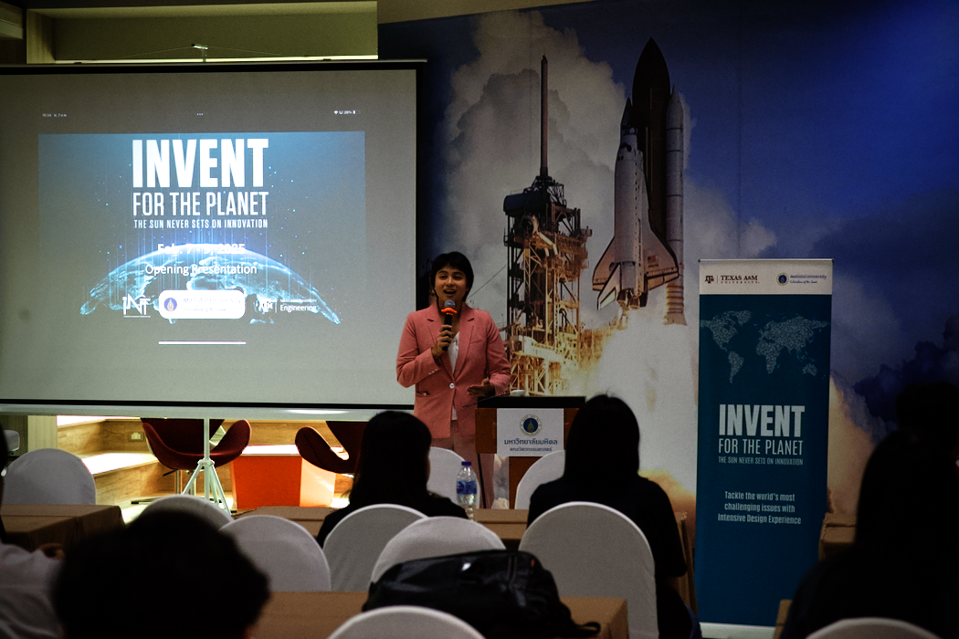 Tanatip Uan-On Kiatfuengfoo, MC at Invent for the Planet 2025