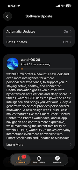 apple updates