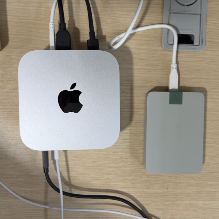 Mac mini at the office