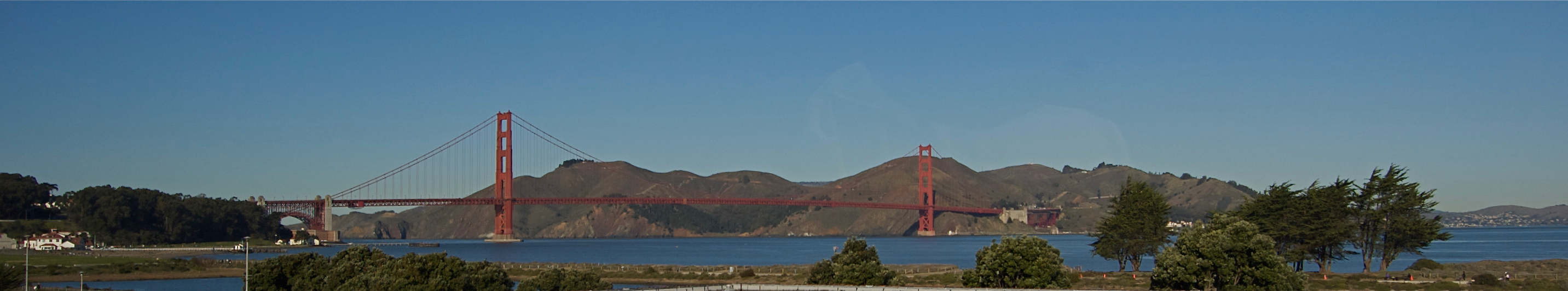 Golden Gate Bridge panorama