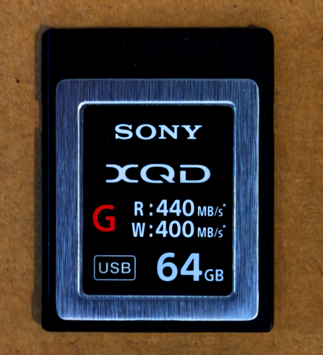 XQD card