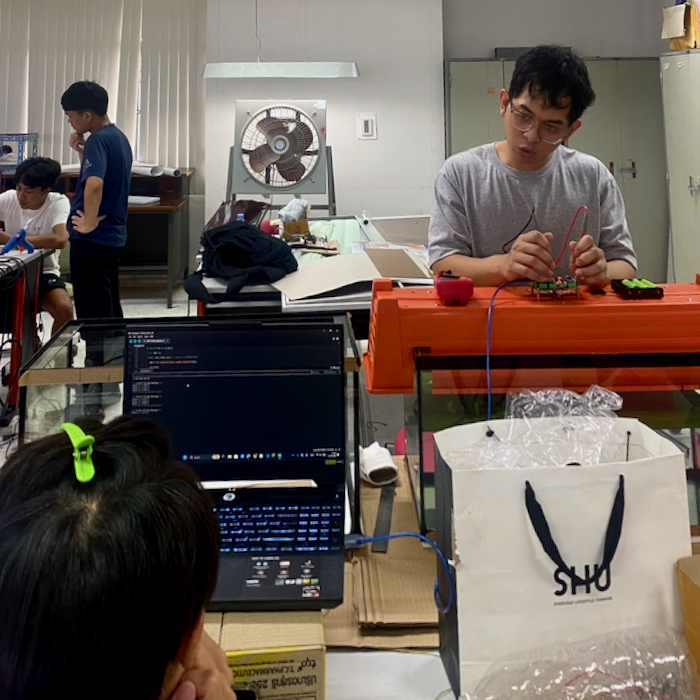 Wolffia weight project students